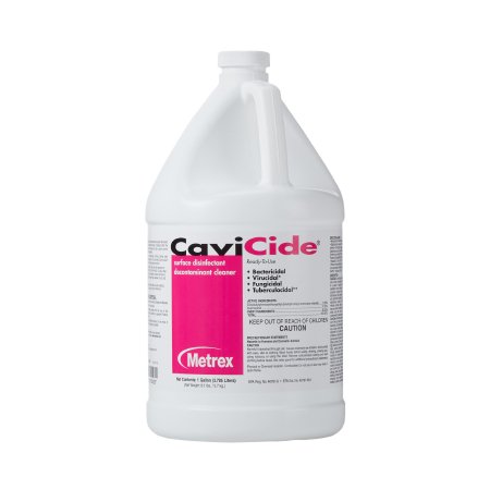 Disinfectant CaviCide™ Surface Disinfectant Cleaner Alcohol Based Manual Pour Liquid 1 gal. Jug Alcohol Scent NonSterile (1/EA 4/CS) by Metrex Research Corporation  ID 13-1000